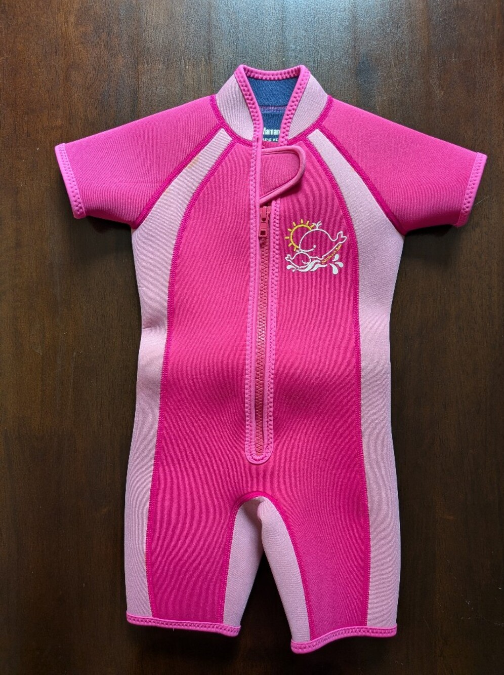 JoJo Maman Bebe Short Sleeve Wetsuit Size 1-2 Years